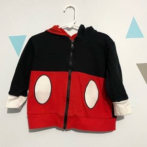 Disney mickey mouse sweater with hoodie